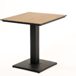 "Каффе" интерьерный стол из HPL квадратный 70х70см