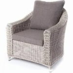 "Кон Панна" кресло из искусственного ротанга