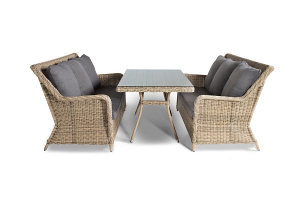 "Кортадо" обеденная группа из искусственного ротанга — изображение 3