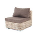 "Лунго" модуль диванный прямой с подушками