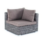 "Лунго" модуль диванный угловой с подушками