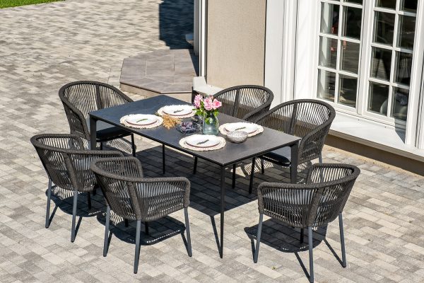 "Малага" обеденная группа на 6 персон со стульями "Марсель"