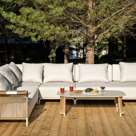 "Мальдивы" трансформирующаяся лаунж-зона из искусственного ротанга