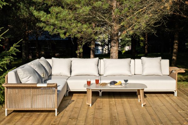 "Мальдивы" трансформирующаяся лаунж-зона из искусственного ротанга