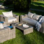 "Тито" лаунж-зона из искусственного ротанга