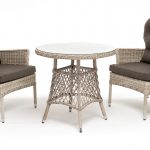 "Алиса" кофейный комплект из искусственного ротанга