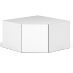 Антресоль «Чикаго», белая