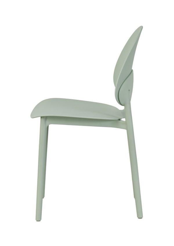 "Апероль" стул пластиковый, цвет серо-зеленый — изображение 3