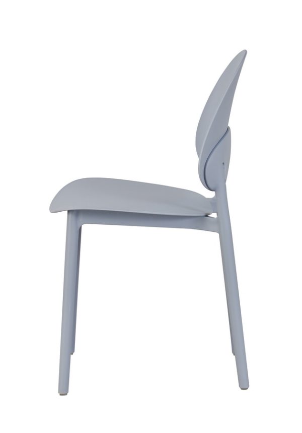 "Апероль" стул пластиковый, цвет серый — изображение 3