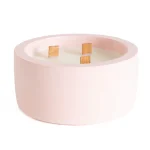 Арома свеча Omini в бетонном стакане 300 мл Пряный мед и тонка