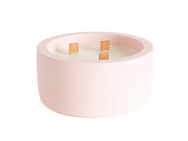 Арома свеча Omini в бетонном стакане 300 мл Пряный мед и тонка