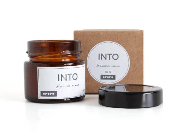 Аромасвеча Into в банке Мамино какао 100 мл коричневый — изображение 2
