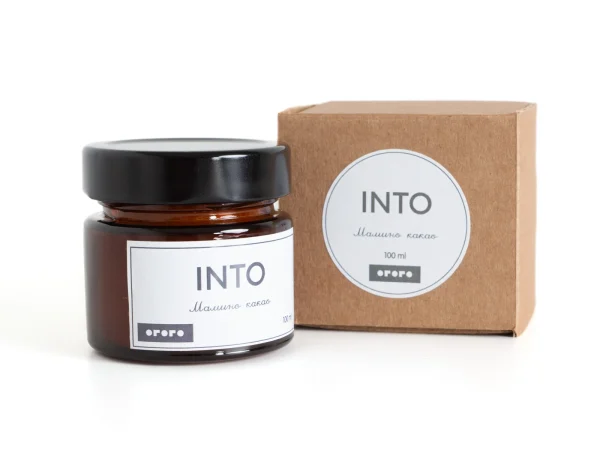 Аромасвеча Into в банке Мамино какао 100 мл коричневый — изображение 3