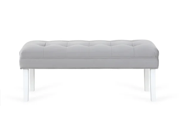 Банкетка Adel серый, белый — изображение 2