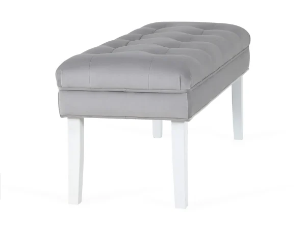 Банкетка Adel серый, белый — изображение 3
