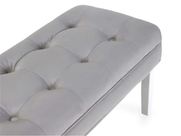 Банкетка Adel серый, белый — изображение 4