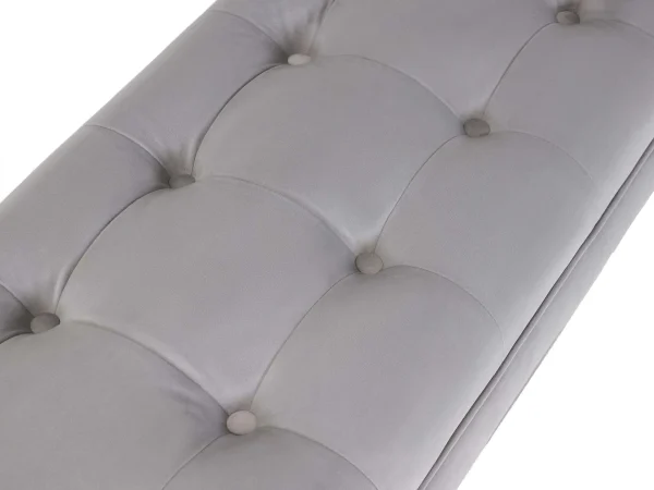 Банкетка Adel серый, белый — изображение 5