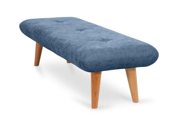 Банкетка Loa синий, белый — изображение 3