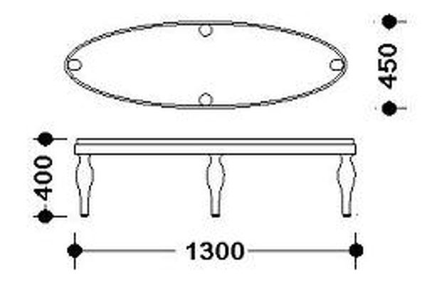 Банкетка PALERMO, FRATELLI BARRI — изображение 4