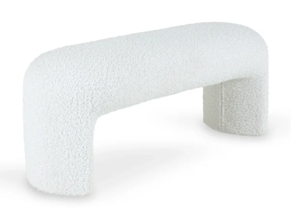 Банкетка Shaggy белый — изображение 2