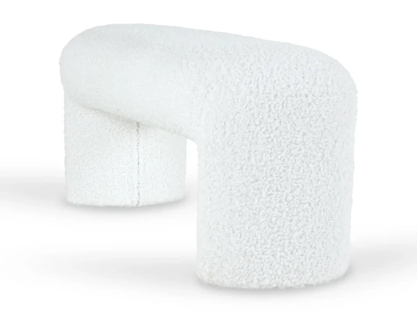 Банкетка Shaggy белый — изображение 3