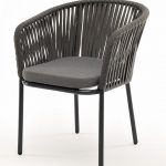 "Бордо" стул плетеный из роупа