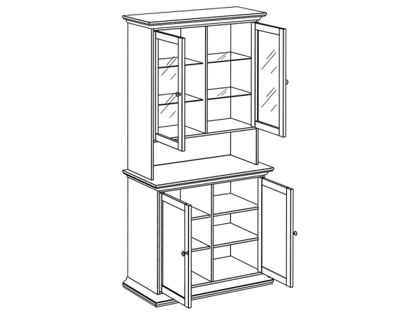 Буфет малый дуб сонома — изображение 2