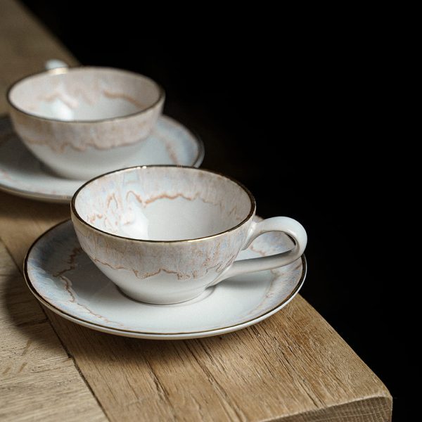 Чайная пара white, gold TA616-WGD(COCS01-00916Y) — изображение 3