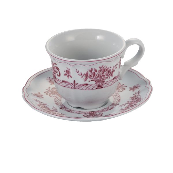 Чайное блюдце white, pink LNAN032PO155150 — изображение 2