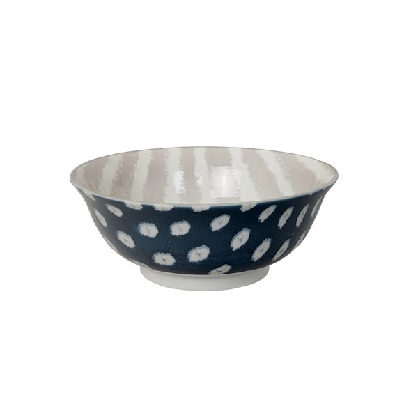 chasha-3 Чаша Gray Stripe/Dark Blue Dot 14103 — изображение 4