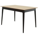 Стол «Плей» 120x80, дуб светлый/шоколад