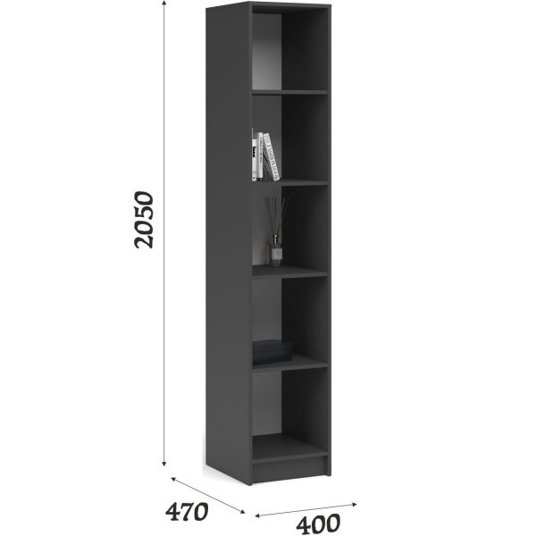 Стеллаж «Чикаго» 40 Антрацит — изображение 3