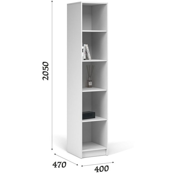 Стеллаж «Чикаго» 40, белый — изображение 3