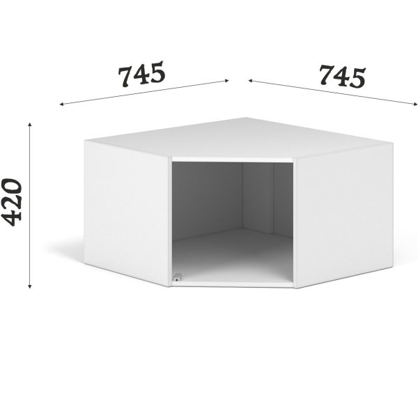 Антресоль «Чикаго», белая — изображение 3