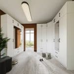 Шкаф «Чикаго» 3д с зеркалом MAX, белый — изображение 4