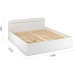 Спальня «Чикаго» Вайт, белый — изображение 5