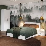 Кровать «Чикаго» 140 настил ЛДСП, белый — изображение 4