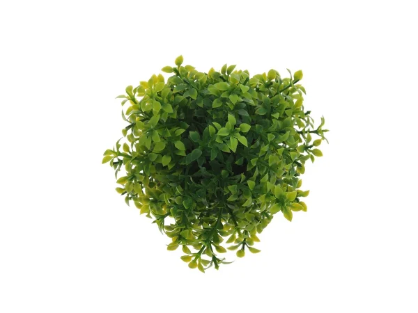 cvetok-iskusstvennyj-zelen-v-belom-gorshke-4 Цветок искусственный Зелень в белом горшке белый, зеленый — изображение 5