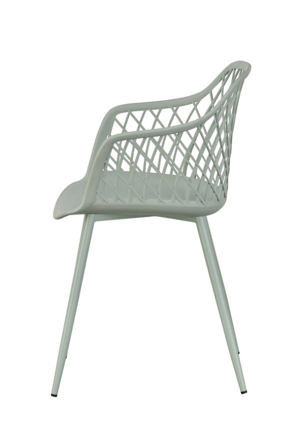 "Дайкири" стул пластиковый, цвет серо-зеленый — изображение 3