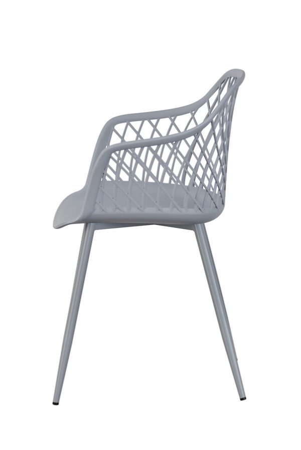 "Дайкири" стул пластиковый, цвет серый — изображение 3