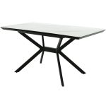 Стол «Дели» 120x80, Керамика Greys Snow, эмаль черная — изображение 5