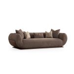 Диван 3-х местный Флорида коричневый