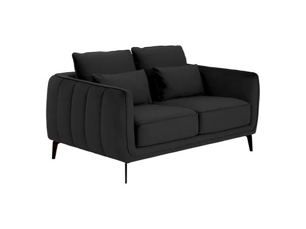 Диван Amsterdam двухместный черный — изображение 2