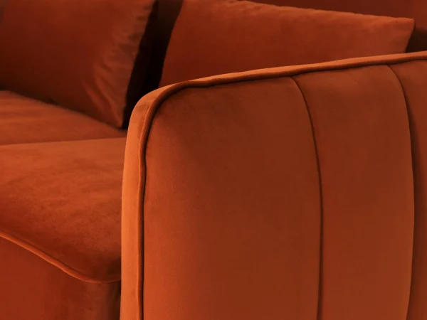 Диван Amsterdam двухместный оранжевый — изображение 4