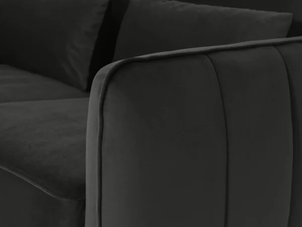 Диван Amsterdam двухместный черный — изображение 4