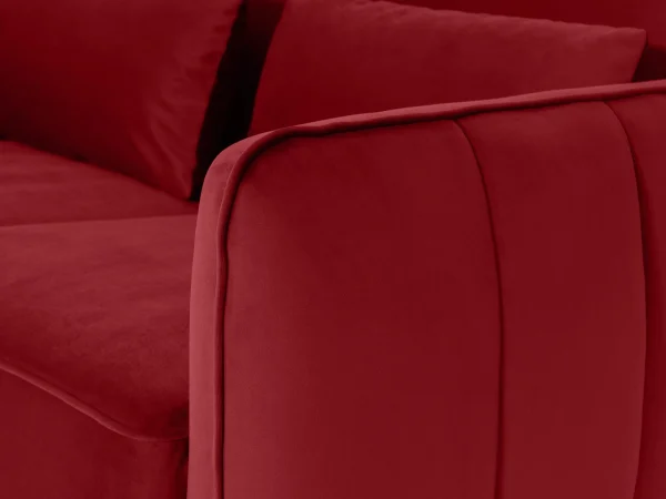 Диван Amsterdam двухместный бордовый — изображение 4