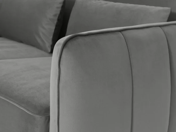 Диван Amsterdam двухместный серый — изображение 4
