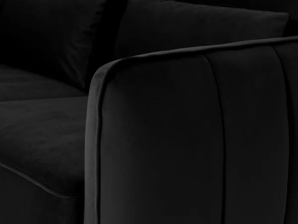 Диван Amsterdam двухместный черный — изображение 4