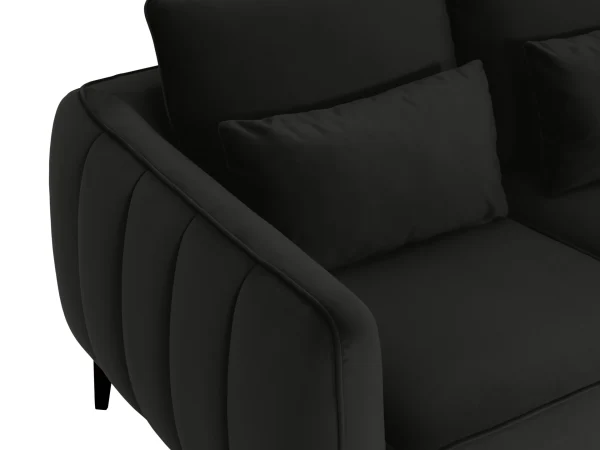 Диван Amsterdam двухместный черный — изображение 5