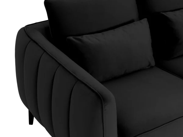 Диван Amsterdam двухместный черный — изображение 5